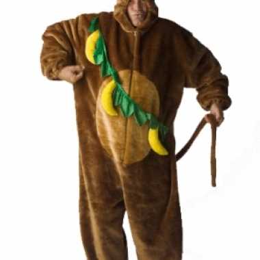 Pluche apen verkleedkleren voor volwassenen