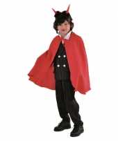 Dracula cape kinderen rood