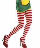 Panty rood wit voor dames